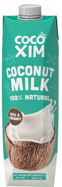 Молоко кокосове Cocoxim 17-19% 1 л тетра-пак